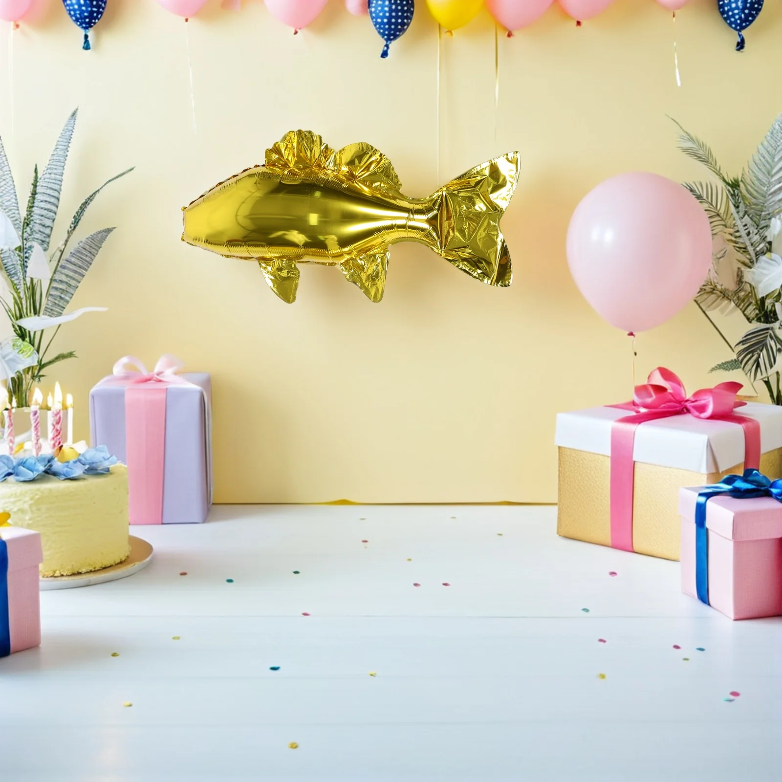 12 Pcs Goldfish Balloon Decoration Hanging Birthday Foil Balloons Theme Supplies Large Jumbo Party Favors
12 Pcs Goldfish Balloon Decoration Hanging Birthday Foil Balloons Theme Supplies Large Jumbo Party Favors