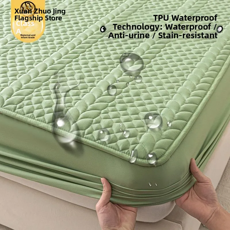 Waterproof Dustproof Thickened Cotton Insert Urine Proof Bedding Protector Mattress Cover Single Piece Bed Canopy Bed Sheet
Waterproof Dustproof Thickened Cotton Insert Urine Proof Bedding Protector Mattress Cover Single Piece Bed Canopy Bed Sheet