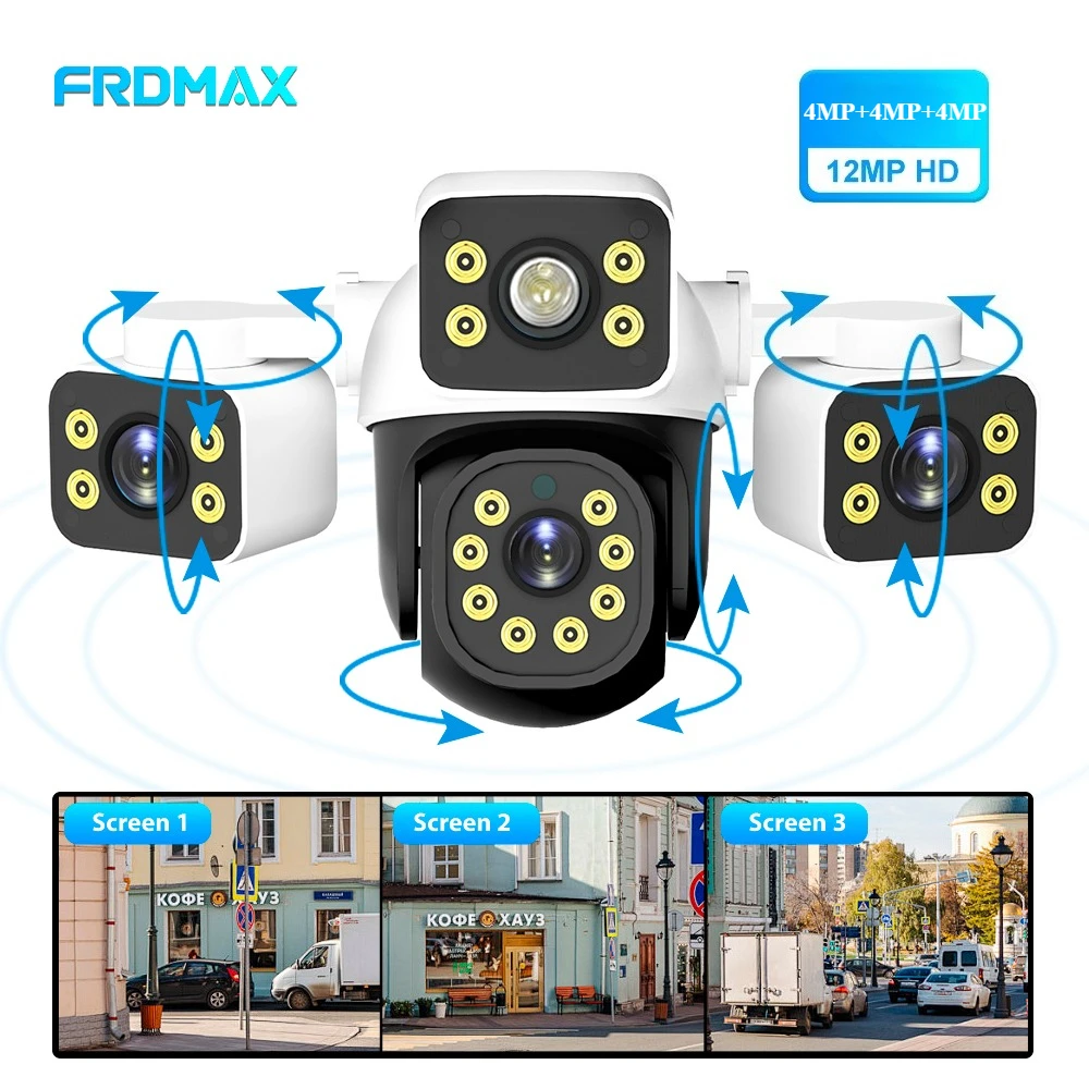 IP-камера с 10-кратным зумом, 6K, 12 МП, Wi-Fi, с тремя объективами, автоматическое отслеживание, уличная, водонепроницаемая, PTZ, безопасность, видеонаблюдение, IPC360Домажное приложение
IP-камера с 10-кратным зумом, 6K, 12 МП, Wi-Fi, с тремя объективами, автоматическое отслеживание, уличная, водонепроницаемая, PTZ, безопасность, видеонаблюдение, IPC360Домажное приложение