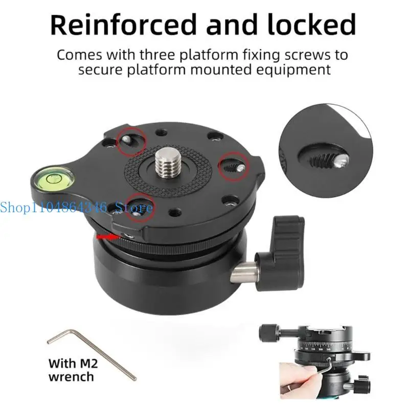 652F Tripods Monopod Head Leveling Base Level Horizontal Professional Hemispheric Aerial Photography for DSLR Camera
652F Tripods Monopod Head Leveling Base Level Horizontal Professional Hemispheric Aerial Photography for DSLR Camera