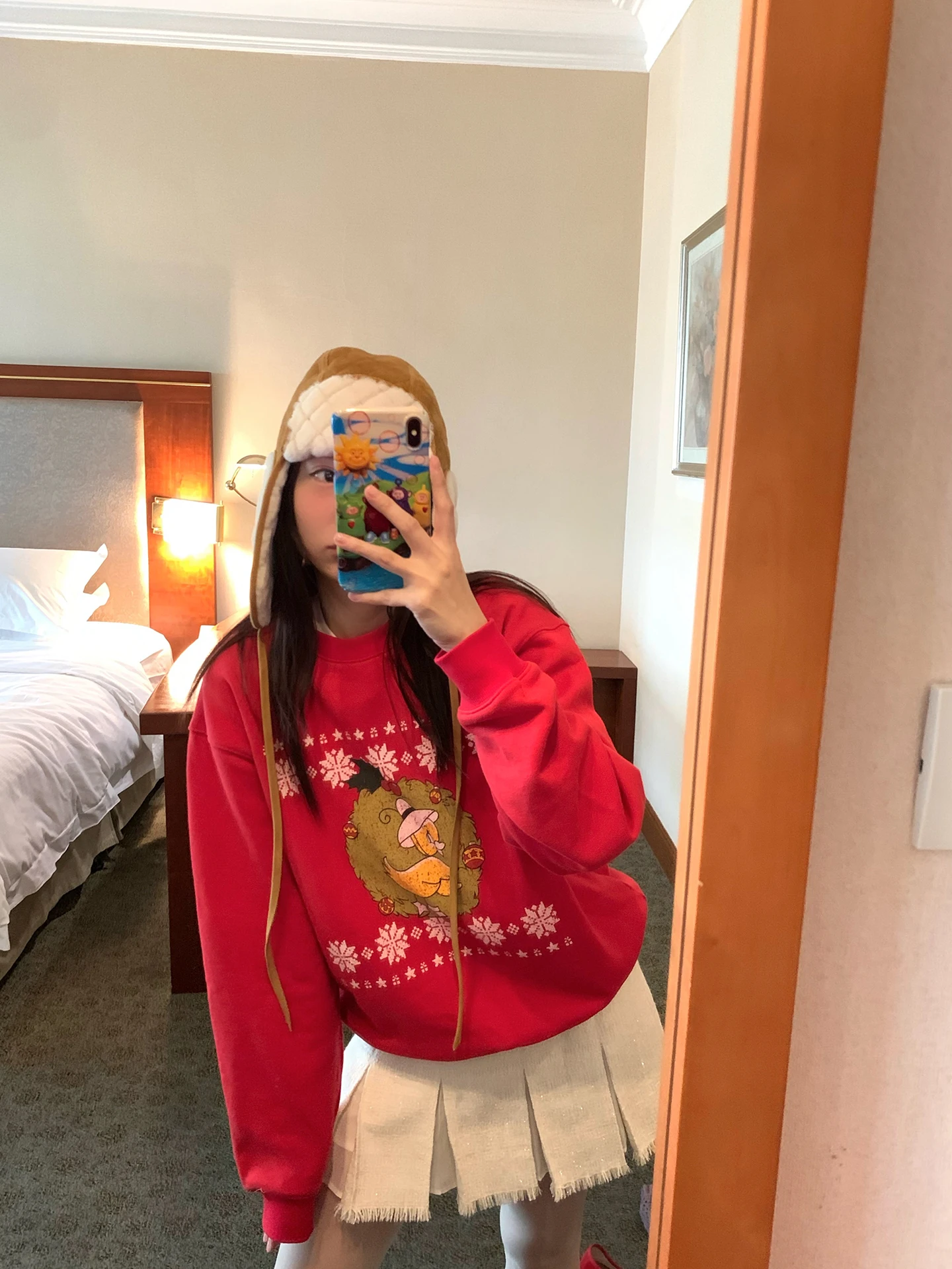 Летний красный винтажный свитшот Du Sweatirt, весна 2026, женский повседневный удобный универсальный хлопковый топ с длинным рукавом и круглым вырезом
Летний красный винтажный свитшот Du Sweatirt, весна 2026, женский повседневный удобный универсальный хлопковый топ с длинным рукавом и круглым вырезом