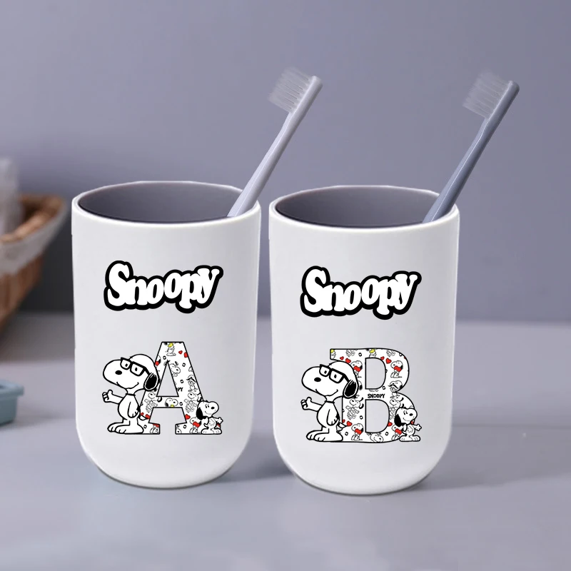 Anime Snoopyed Toothbrush Cups for Men Women Cartoon Letter Printed Tooth Glass Couple Home Fashion Simple Toothbrush Cup Gifts
Anime Snoopyed Toothbrush Cups for Men Women Cartoon Letter Printed Tooth Glass Couple Home Fashion Simple Toothbrush Cup Gifts