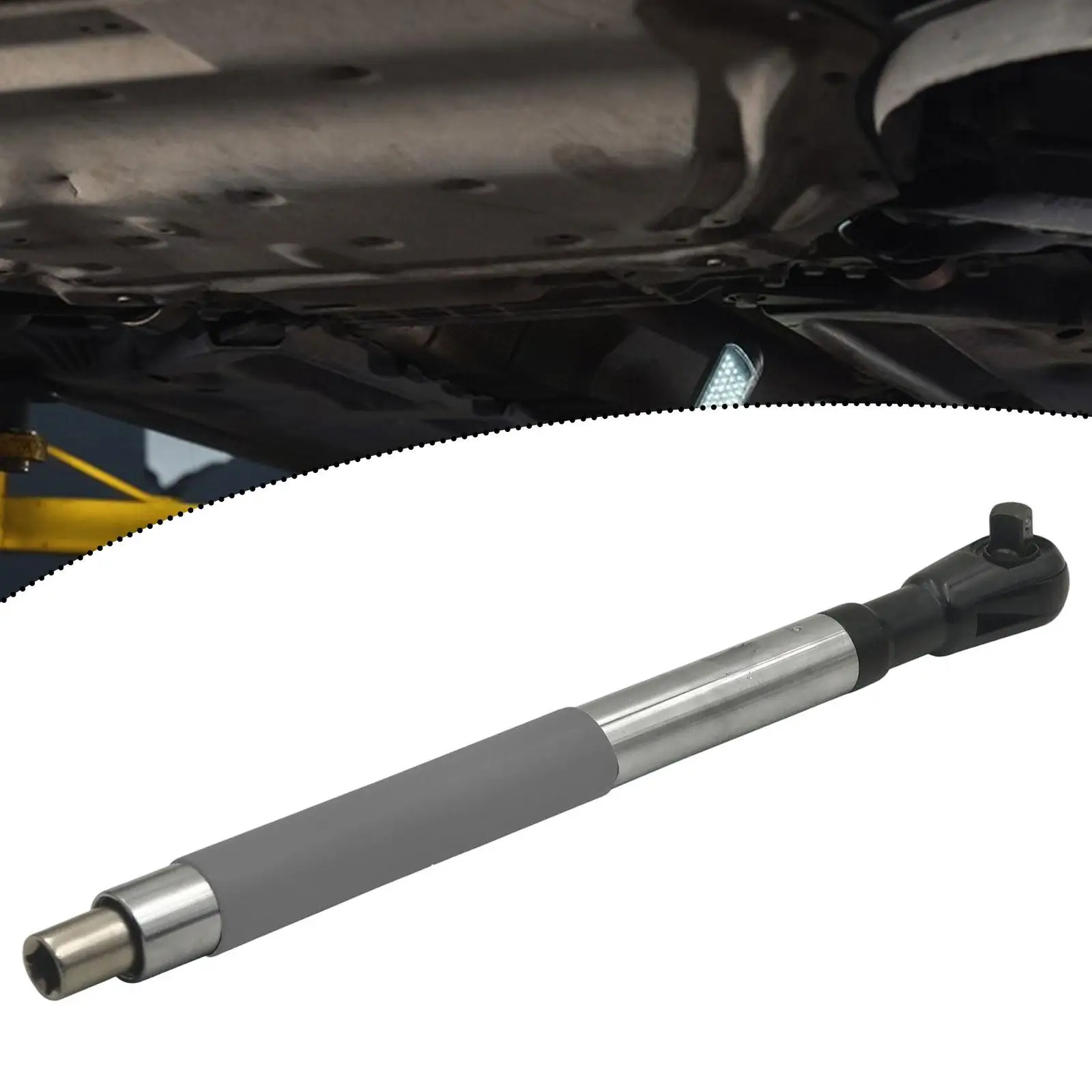 Offset Extension Wrench Impact Versatile Effectively Electric Ratchet Wrench Heavy Duty for Electric Drill for Plumbing Cars
Offset Extension Wrench Impact Versatile Effectively Electric Ratchet Wrench Heavy Duty for Electric Drill for Plumbing Cars