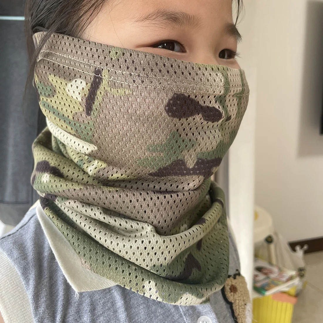 Large Mesh Camo Neck Gaiter Windproof Breathable Sun Protection Face Cover Tube Scarf for Outdoor Cycling Running Hiking Camping
Large Mesh Camo Neck Gaiter Windproof Breathable Sun Protection Face Cover Tube Scarf for Outdoor Cycling Running Hiking Camping