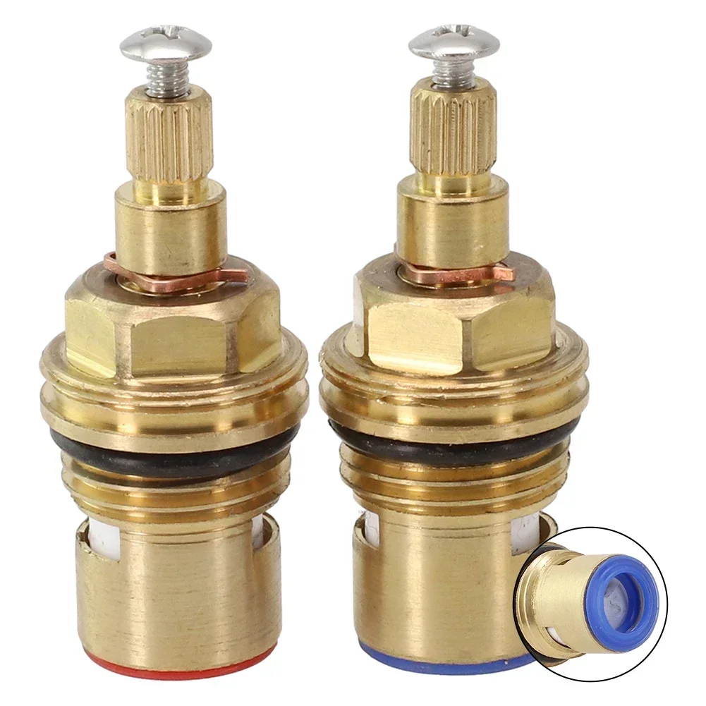 Replacement Brass Tap Cartridge Valve Ceramic Disc Gland Quarter Turn 20 Teeth 1/2" Or 3/4" (Bath Size)x 53mm Height. 20 Tee
Replacement Brass Tap Cartridge Valve Ceramic Disc Gland Quarter Turn 20 Teeth 1/2" Or 3/4" (Bath Size)x 53mm Height. 20 Tee