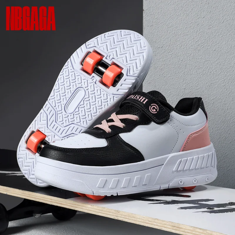 Kids 2-in-1 Quad Wheel Sneakers Walking & Skating Durable Wheels Outdoor Sports Play School Campus Leisure Shoes
Kids 2-in-1 Quad Wheel Sneakers Walking & Skating Durable Wheels Outdoor Sports Play School Campus Leisure Shoes