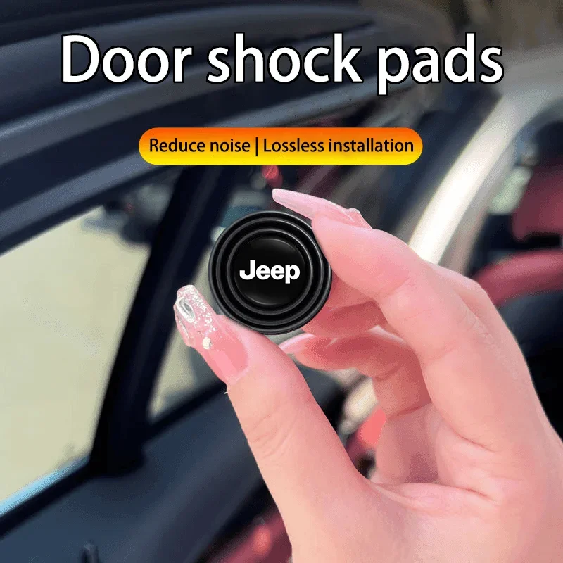 4/8PCS Car Door Shock Absorber Pads Anti-Collision Stickers for Jeep Wrangler Grand Cherokee Compass Renegade Auto Accessories
4/8PCS Car Door Shock Absorber Pads Anti-Collision Stickers for Jeep Wrangler Grand Cherokee Compass Renegade Auto Accessories