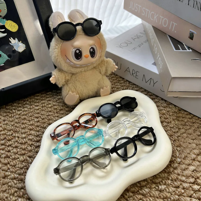 Cute 6.5cm Transparent Plastic Sunglasses For 1/8 1/6 1/3 1/4 Bjd Dolls Labubu Msd Sd Plush Exo Doll Accessories Lovely
Cute 6.5cm Transparent Plastic Sunglasses For 1/8 1/6 1/3 1/4 Bjd Dolls Labubu Msd Sd Plush Exo Doll Accessories Lovely