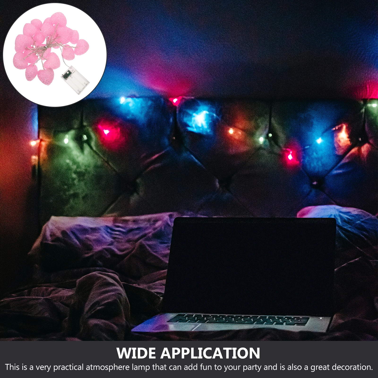 1pc Creative Heart Shape String Lights Romantic Valentine's Day Decoration Lamp for Wedding Party Festival Plastic Garland
1pc Creative Heart Shape String Lights Romantic Valentine's Day Decoration Lamp for Wedding Party Festival Plastic Garland