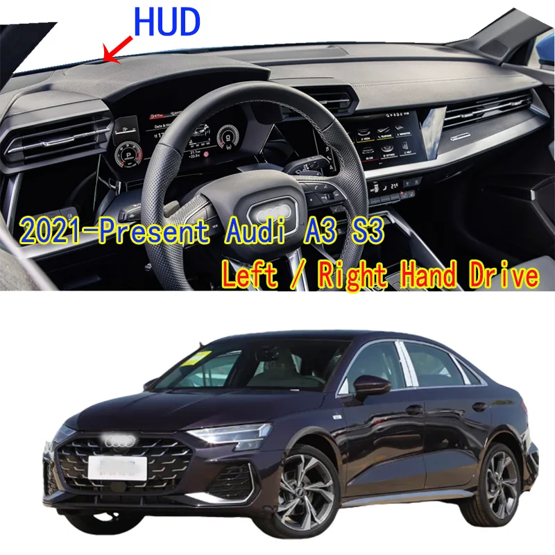 For Audi A3 S3 RS3 2021-2025 Car Dashboard Mat Accsesories Anti-reflective Anti-slip Anti-dirty Pad Instrument Panel Cover
For Audi A3 S3 RS3 2021-2025 Car Dashboard Mat Accsesories Anti-reflective Anti-slip Anti-dirty Pad Instrument Panel Cover