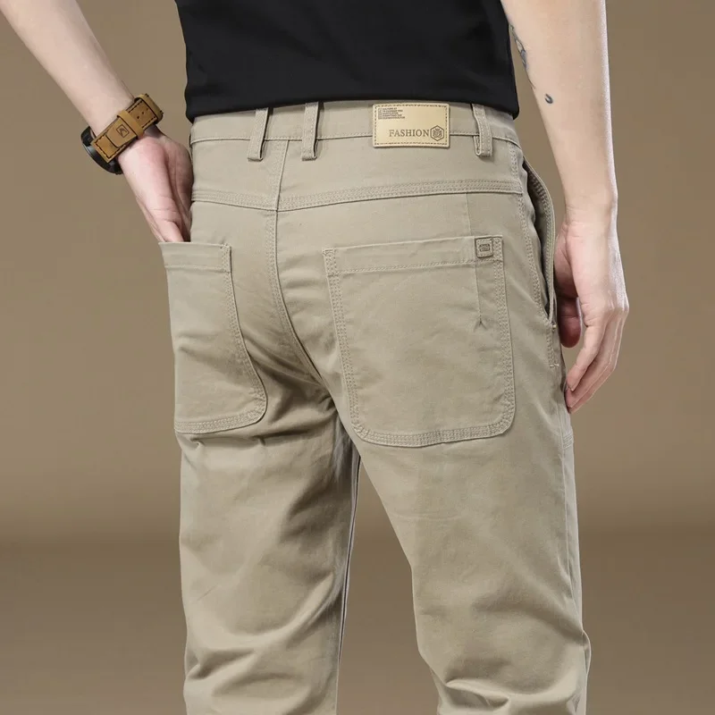 97%Cotton New Men's Cargo Work Pants Thick Solid Color Wear Korean Grey Casual Trousers Male Brand Clothing Large Size 38 40
97%Cotton New Men's Cargo Work Pants Thick Solid Color Wear Korean Grey Casual Trousers Male Brand Clothing Large Size 38 40