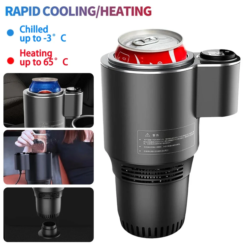 2 In 1 Car Cup Mug Holder DC 12V Warmer Smart Car Cup Car Heating Cooling Cup Touch Screen Office Cup Mug Holder for Home Travel
2 In 1 Car Cup Mug Holder DC 12V Warmer Smart Car Cup Car Heating Cooling Cup Touch Screen Office Cup Mug Holder for Home Travel