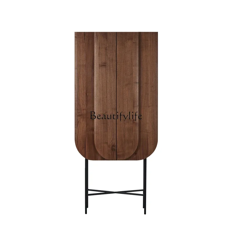 Log style high-end art wine cabinet walnut vertical cabinet Nordic light luxury solid wood
Log style high-end art wine cabinet walnut vertical cabinet Nordic light luxury solid wood
