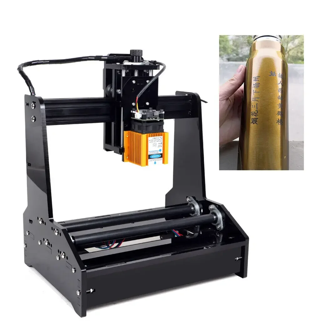 15W Portable Laser Engraver Machine-Desktop Engraving for Metal,Wood, Acrylic|Small Engraver Printer for DIY, Personalized Gifts
15W Portable Laser Engraver Machine-Desktop Engraving for Metal,Wood, Acrylic|Small Engraver Printer for DIY, Personalized Gifts