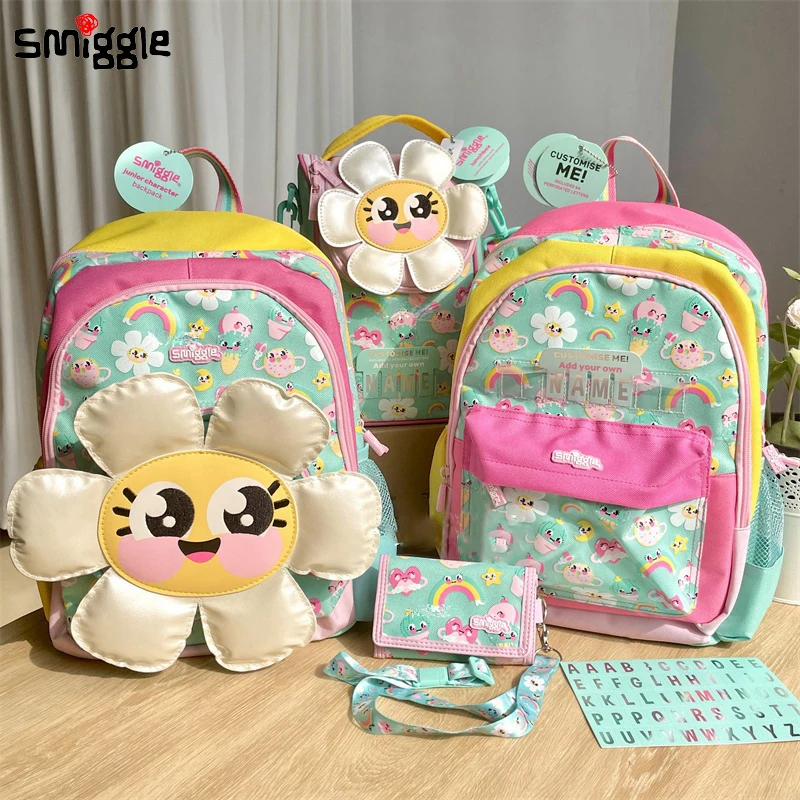 Оригинальный школьный рюкзак в наличии Australia Smiggle для девочек, милый рюкзак на плечо с цветами, милые сумки для 3-7 лет, визитница
Оригинальный школьный рюкзак в наличии Australia Smiggle для девочек, милый рюкзак на плечо с цветами, милые сумки для 3-7 лет, визитница