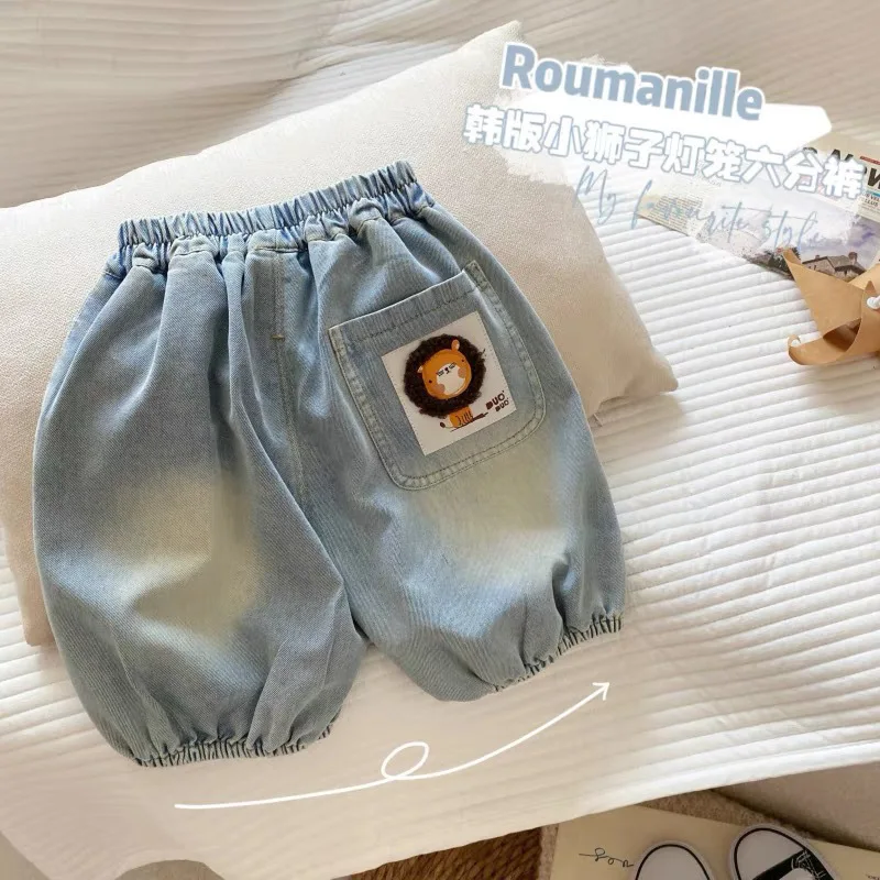 6M-5T New Girl Summer Jeans Pant Denim Shorts Baby Shorts Casual Jeans Lion-shaped Pocket Kids Children's Clothing 
6M-5T New Girl Summer Jeans Pant Denim Shorts Baby Shorts Casual Jeans Lion-shaped Pocket Kids Children's Clothing