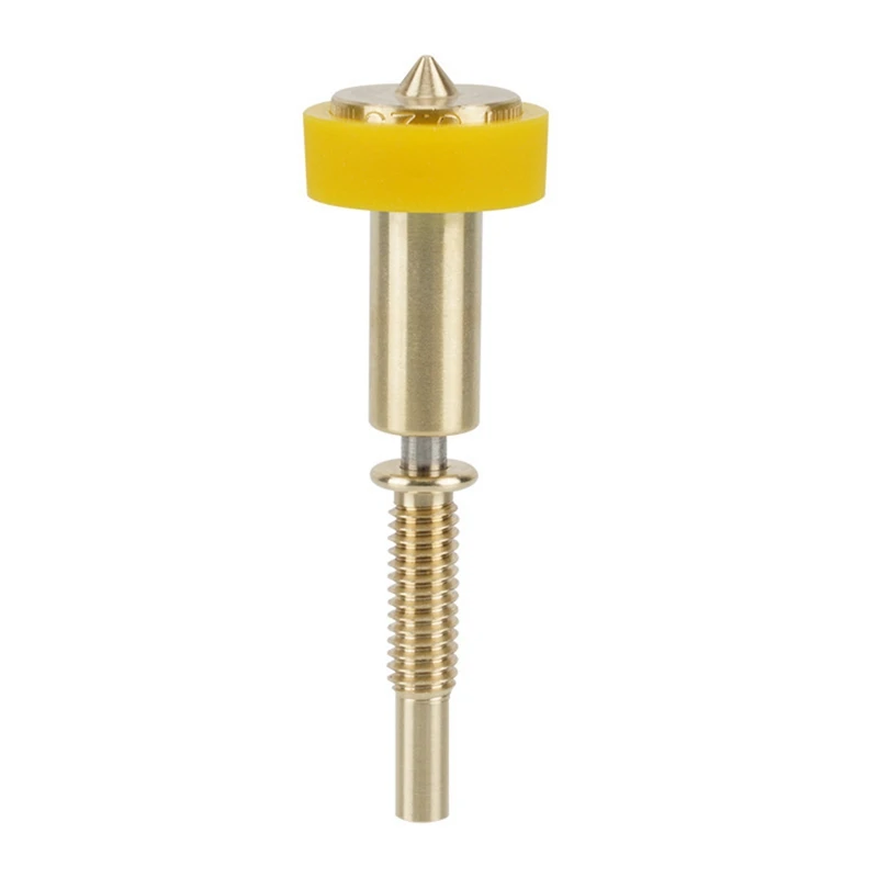 1Pcs All-In-One Brass Titanium Nozzle Heatbreak Brass Titanium Nozzle For Revo Hotend Extruder Durable Easy To Use 0.25Mm
1Pcs All-In-One Brass Titanium Nozzle Heatbreak Brass Titanium Nozzle For Revo Hotend Extruder Durable Easy To Use 0.25Mm