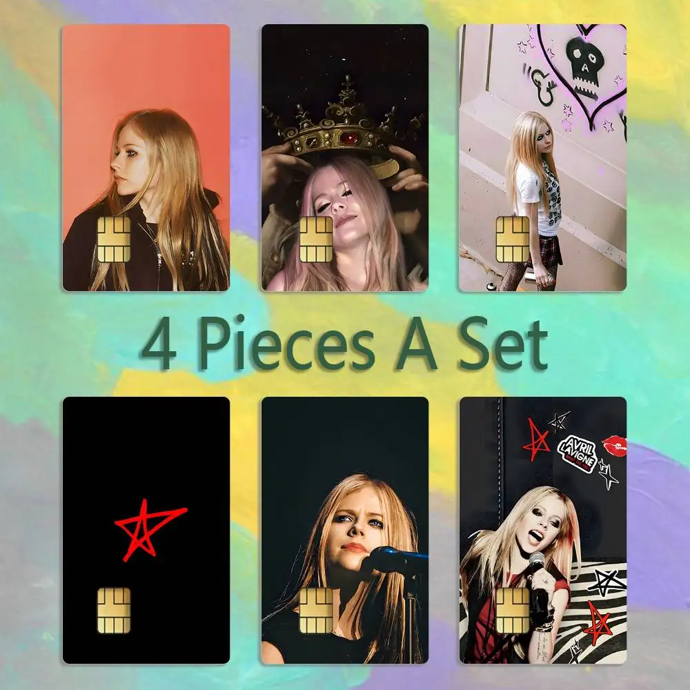 Singer A-Avril L-Lavigne Card Stickers Credit Visa Debit Bank Charge Card Bus Metro Waterproof Sticker Decal Decoration
Singer A-Avril L-Lavigne Card Stickers Credit Visa Debit Bank Charge Card Bus Metro Waterproof Sticker Decal Decoration