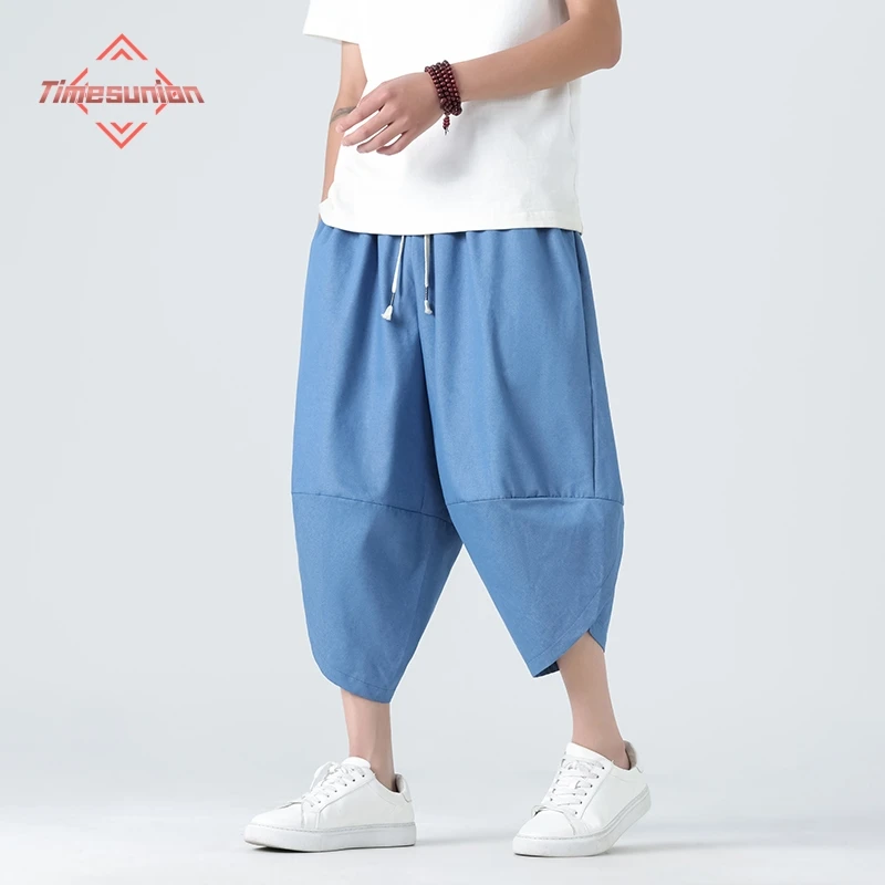 Летние японские ретро-брюки-шаровары для мужчин, оверсайз, в стиле Харадзюку, уличные брюки, мужские ковбойские брюки до икр
Летние японские ретро-брюки-шаровары для мужчин, оверсайз, в стиле Харадзюку, уличные брюки, мужские ковбойские брюки до икр