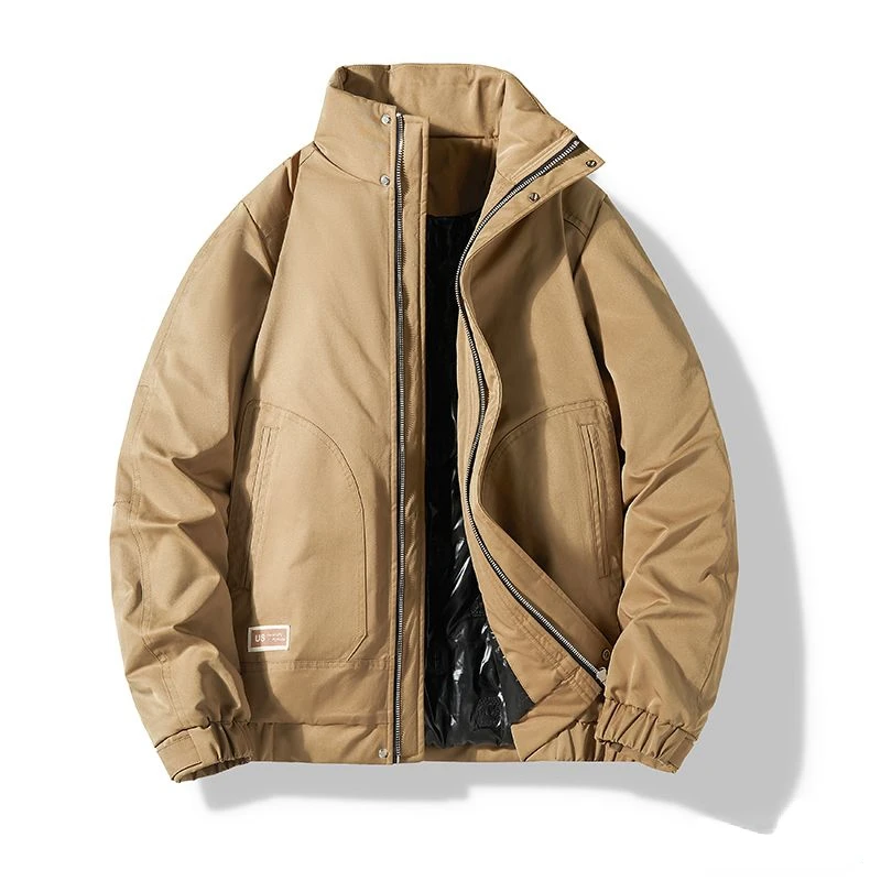 Autumn and Winter Thicken Keep Warm Jacket Men Clothing Streetwear Outdoor Stand Collar Coat Comfortable Leisure Cotton Clothes
Autumn and Winter Thicken Keep Warm Jacket Men Clothing Streetwear Outdoor Stand Collar Coat Comfortable Leisure Cotton Clothes