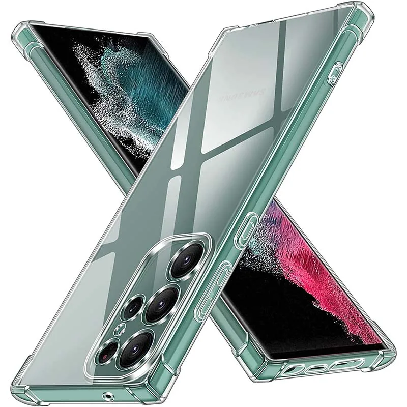 Чехол для Samsung S24 Ultra Samsung Galaxy S21 S22 S23 S24 fe S25 Plus S24 Ultra, толстый противоударный прозрачный силиконовый чехол
Чехол для Samsung S24 Ultra Samsung Galaxy S21 S22 S23 S24 fe S25 Plus S24 Ultra, толстый противоударный прозрачный силиконовый чехол