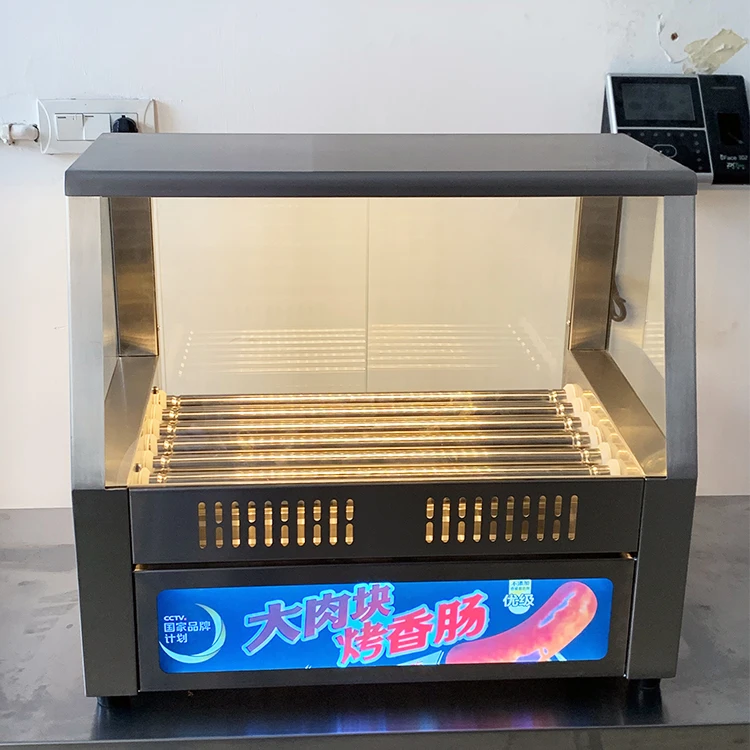 Товары для ресторанов Роскошная подставка для хот-догов Автоматическая машина для хот-догов с защитой от чихания
Товары для ресторанов Роскошная подставка для хот-догов Автоматическая машина для хот-догов с защитой от чихания