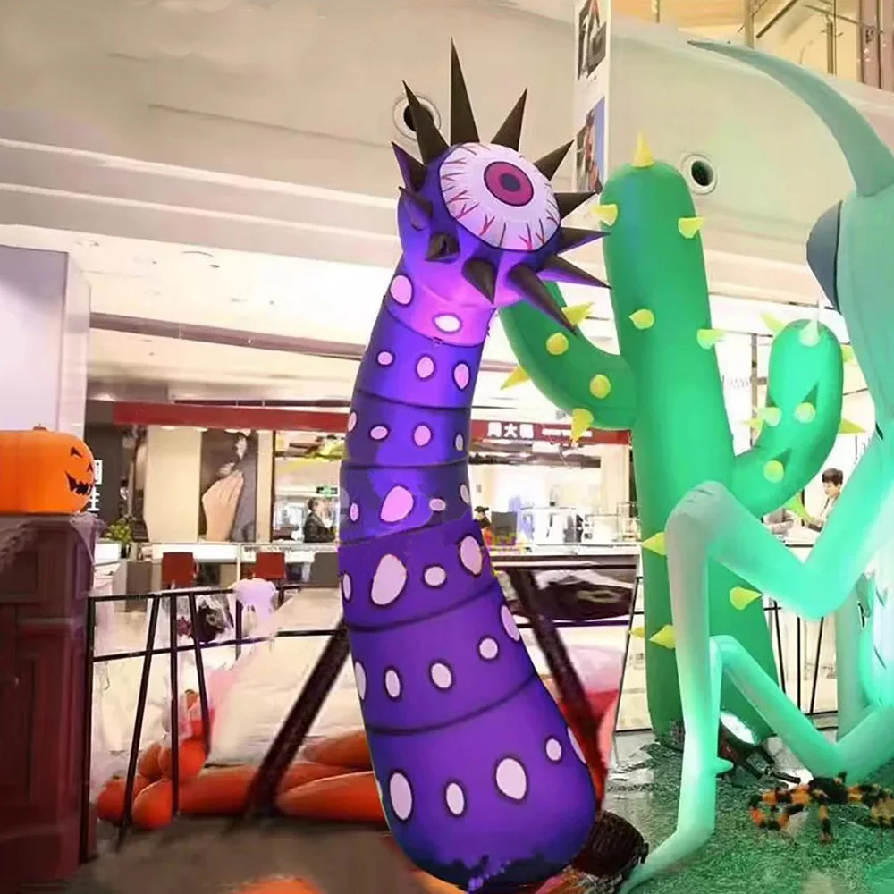 Giant Inflatable Eye Air Blow Eyeball Flower LED Light Air Blow Alien Creature Standing Monster for Nightclub Stage Event Decor
Giant Inflatable Eye Air Blow Eyeball Flower LED Light Air Blow Alien Creature Standing Monster for Nightclub Stage Event Decor