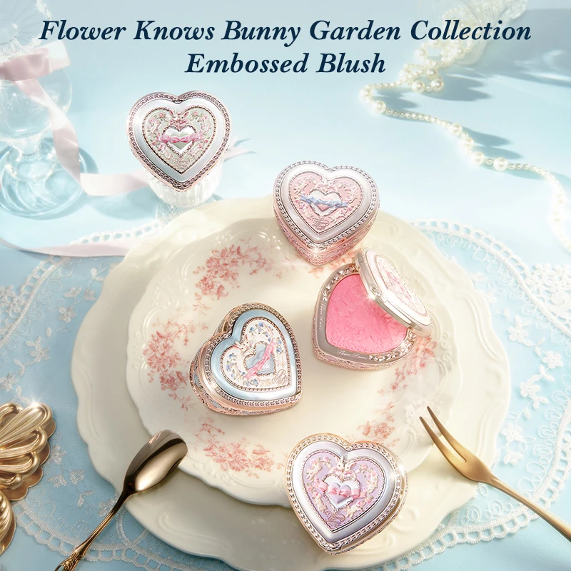 Палетка румян Flower Knows Bunny Garden Collection с тиснением, стойкая, водостойкая, матовая пудра для лица
Палетка румян Flower Knows Bunny Garden Collection с тиснением, стойкая, водостойкая, матовая пудра для лица