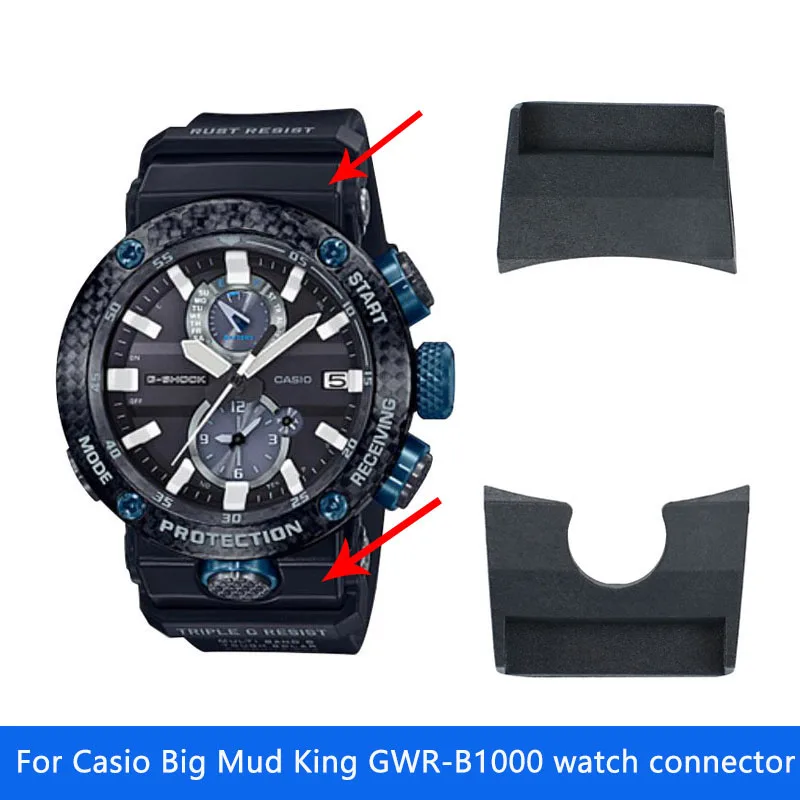 Для Casio Big Mud King GWR-B1000 GWR B1000 модифицированный кожаный резиновый ремешок для часов разъем для головки часов металлический адаптер-конвертер
Для Casio Big Mud King GWR-B1000 GWR B1000 модифицированный кожаный резиновый ремешок для часов разъем для головки часов металлический адаптер-конвертер