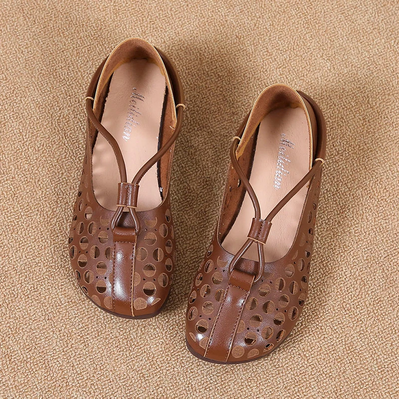 2025 Designer Elegant Woman Flat Ballet Shoes Ladies Hollow Out Summer Flats Women's Shoes Vintage Loafers Out
2025 Designer Elegant Woman Flat Ballet Shoes Ladies Hollow Out Summer Flats Women's Shoes Vintage Loafers Out