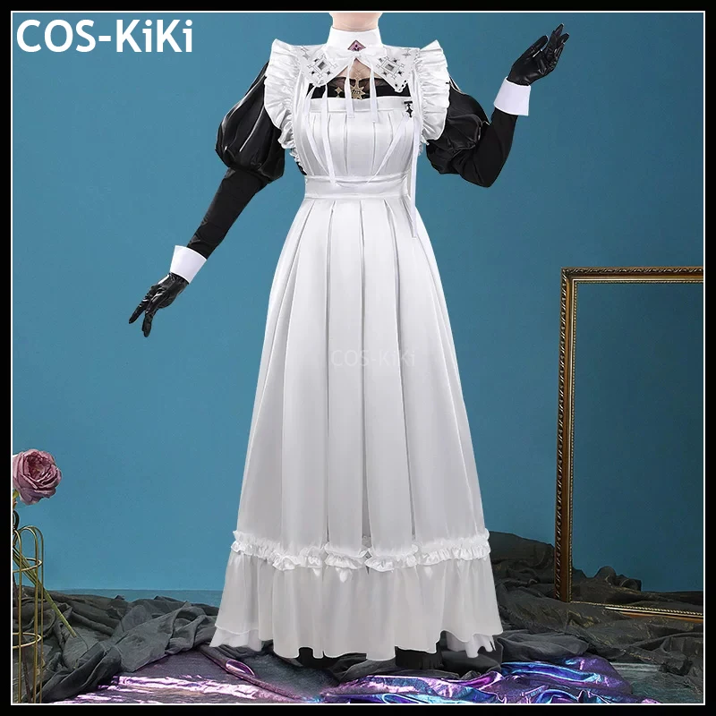 COS-KiKi Vtuber Nijisanji Hyakumantenbara Salome Game Suit Elegant Lovely Nun Dress Cosplay Costume Halloween Party Outfit Women
COS-KiKi Vtuber Nijisanji Hyakumantenbara Salome Game Suit Elegant Lovely Nun Dress Cosplay Costume Halloween Party Outfit Women