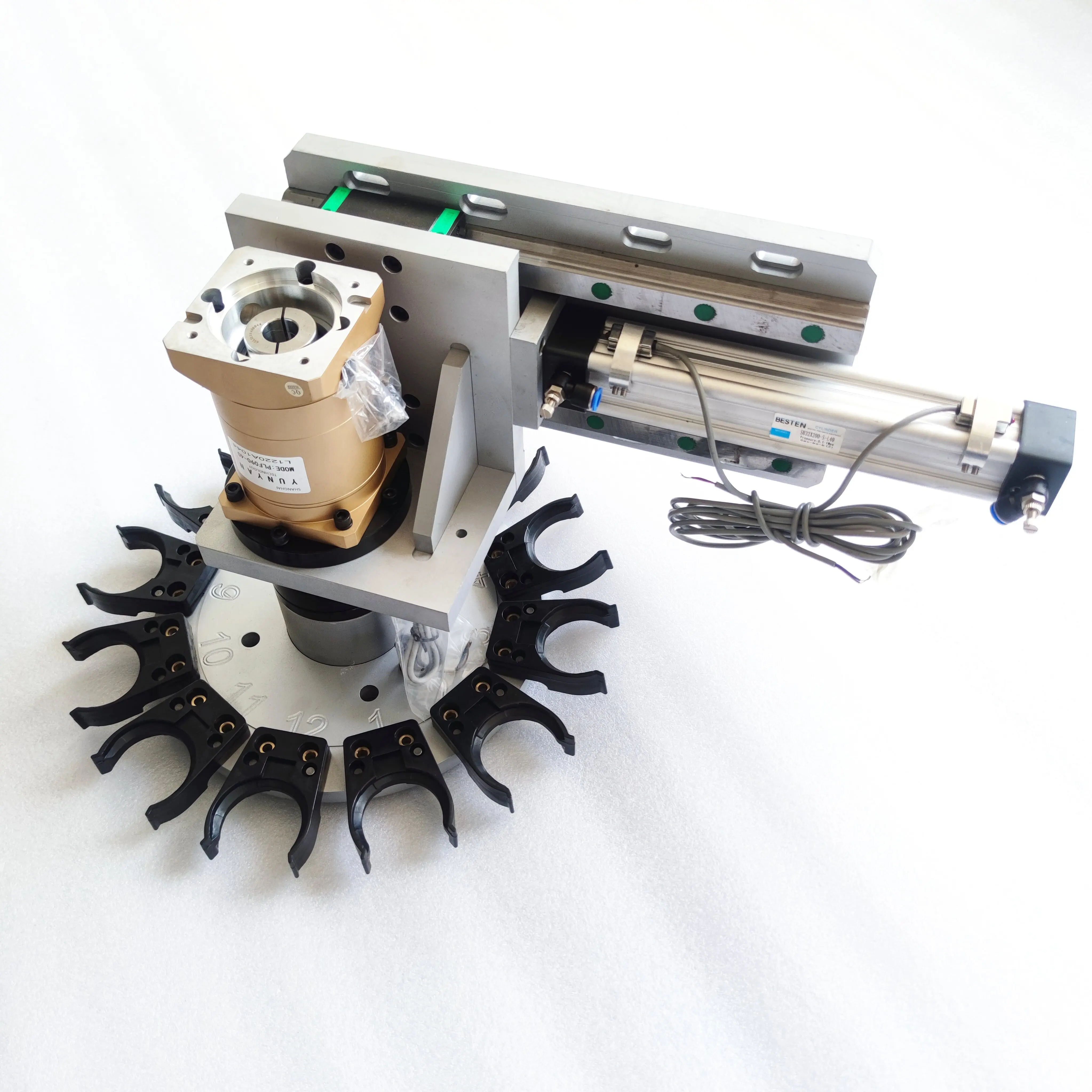 CNC Automatic Tool Magazine BT30 Atc Tool Change Library Rotary Tool Library for CNC Engraving Milling
CNC Automatic Tool Magazine BT30 Atc Tool Change Library Rotary Tool Library for CNC Engraving Milling