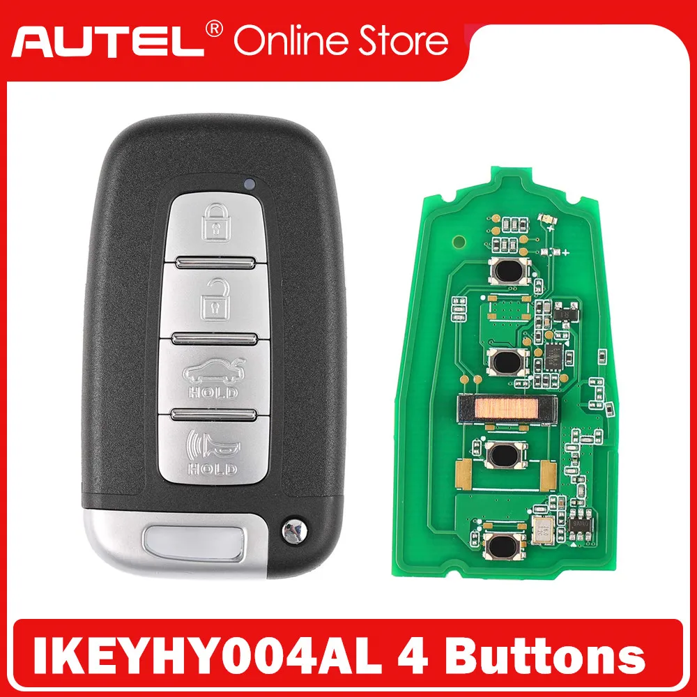 AUTEL MAXIIM IKEY Премиум Стиль IKEYHY004AL для Hyundai 4 кнопки универсальный смарт-ключ (багажник)
AUTEL MAXIIM IKEY Премиум Стиль IKEYHY004AL для Hyundai 4 кнопки универсальный смарт-ключ (багажник)