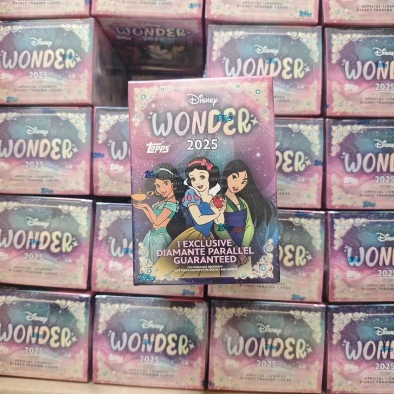 In Stock Original Topps 2025 Disney Wonder Hobby Collectible Trading Cards Classic Movie Character Collect Surprise Toys Cards
In Stock Original Topps 2025 Disney Wonder Hobby Collectible Trading Cards Classic Movie Character Collect Surprise Toys Cards