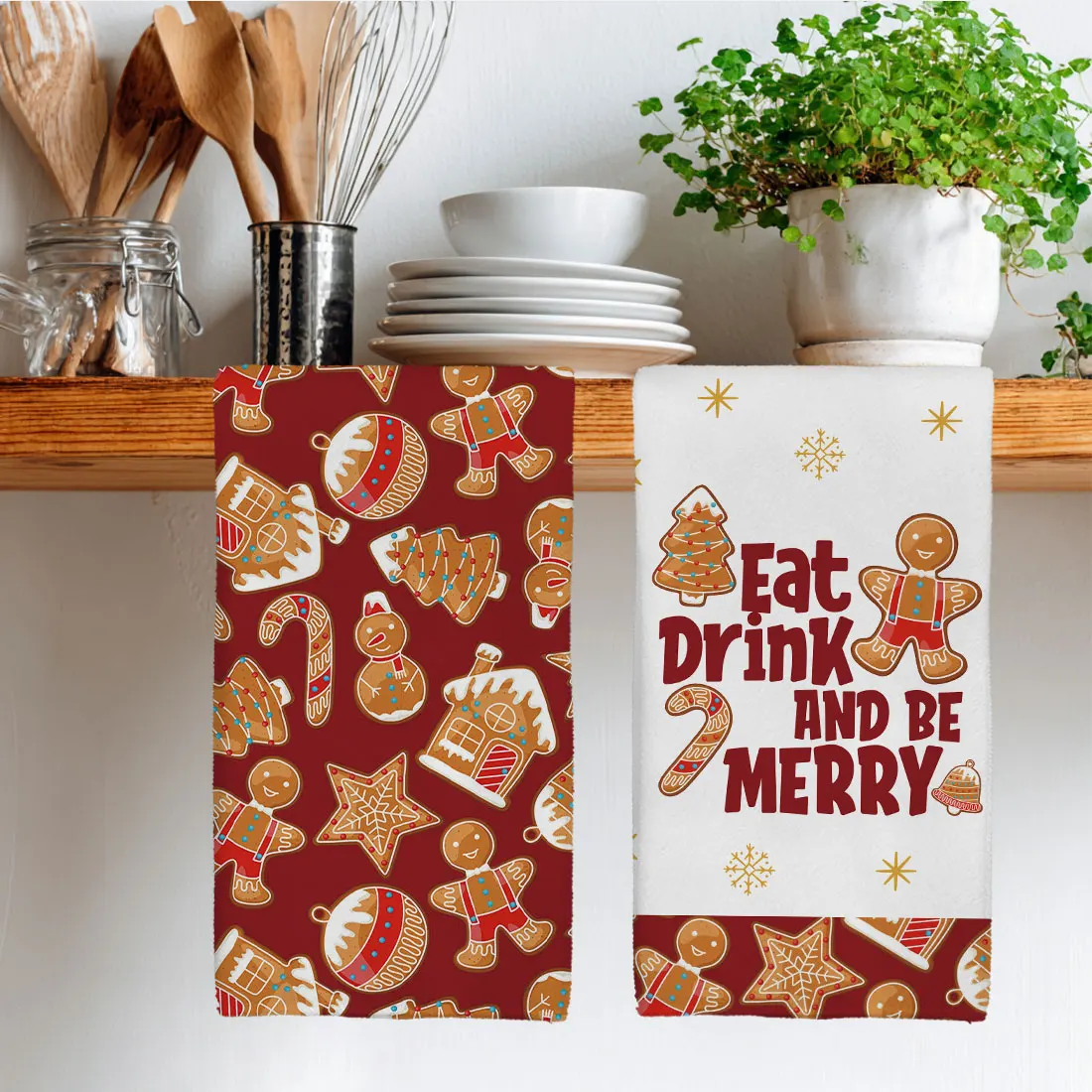 Рождественские пряники, снежинки, кухонные полотенца, чистящие средства, зимние рождественские впитывающие полотенца для рук, рождественские украшения
Рождественские пряники, снежинки, кухонные полотенца, чистящие средства, зимние рождественские впитывающие полотенца для рук, рождественские украшения