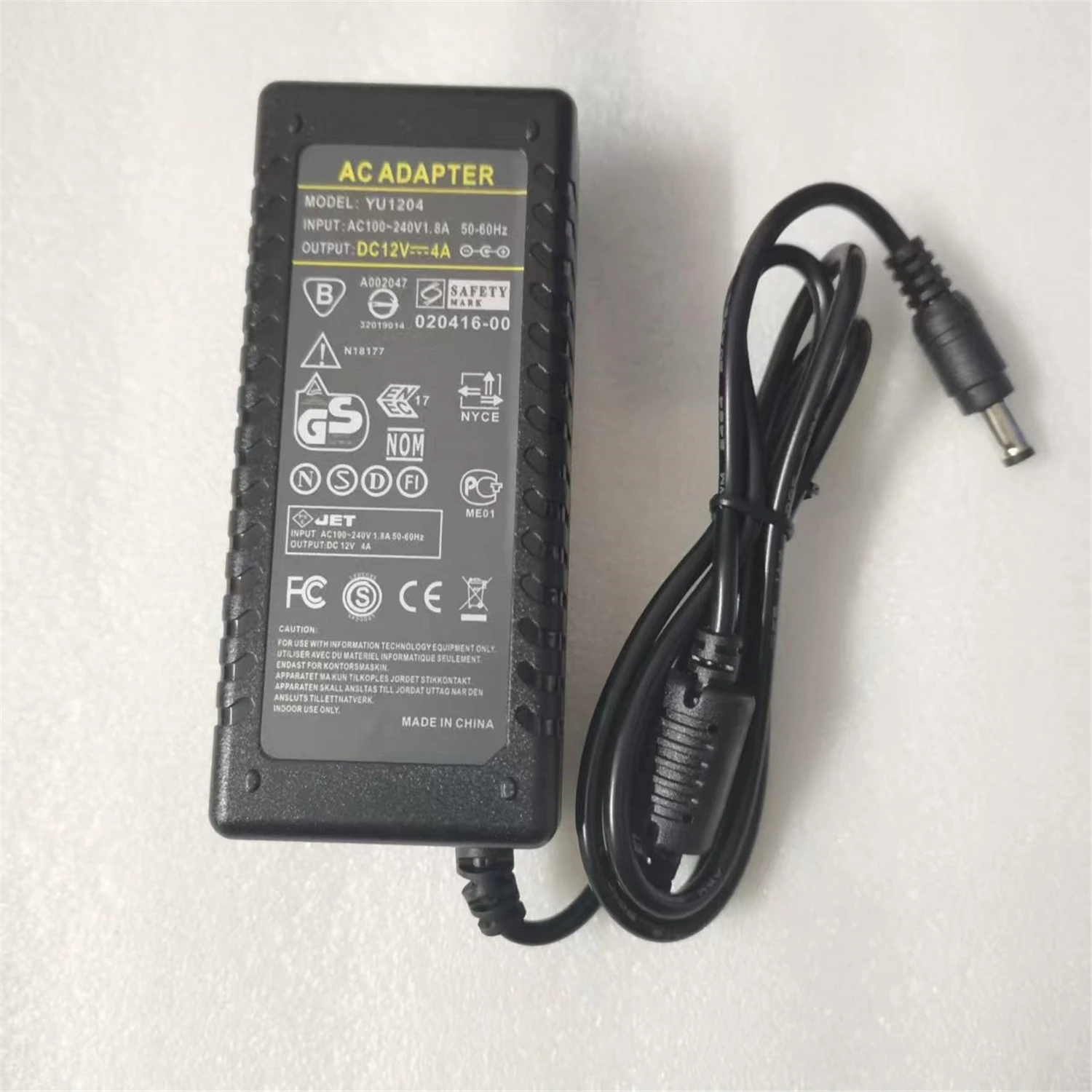 12 Volt AC DC Adapter 12V4A Power Supply 12V 4A Power Adapter 48W Adaptor 12V Source 12v4a Transformer Converter Adapter For LED
12 Volt AC DC Adapter 12V4A Power Supply 12V 4A Power Adapter 48W Adaptor 12V Source 12v4a Transformer Converter Adapter For LED