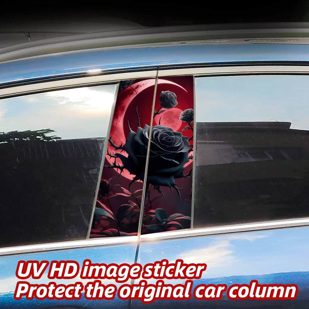 Funny Rose Car Stickers Waterproof DIY Auto B-pillar Protective Decoration Cover Scratches Universal Vehicle Decals Accessories
Funny Rose Car Stickers Waterproof DIY Auto B-pillar Protective Decoration Cover Scratches Universal Vehicle Decals Accessories
