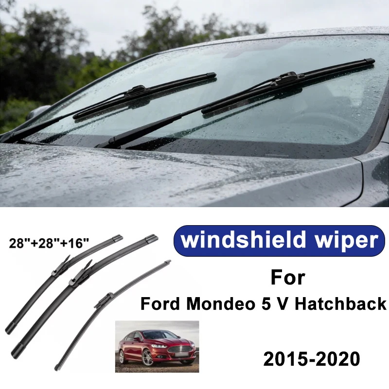 For Ford Mondeo 5 V Hatchback 2015-2020 car windshield front/rear wipers, silent wiper blades, car blade brush accessories
For Ford Mondeo 5 V Hatchback 2015-2020 car windshield front/rear wipers, silent wiper blades, car blade brush accessories