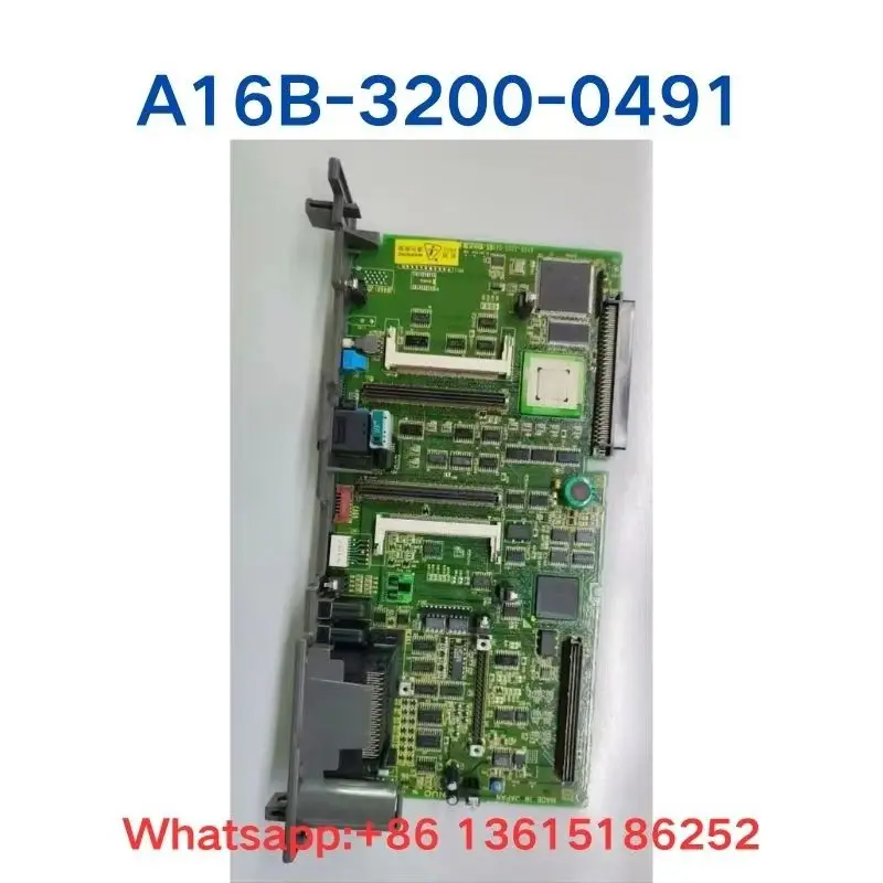 A16B-3200-0491 Second-hand Fanuc 0i-B Series Main CPU Motherboard - Testing functions are fully operational
A16B-3200-0491 Second-hand Fanuc 0i-B Series Main CPU Motherboard - Testing functions are fully operational