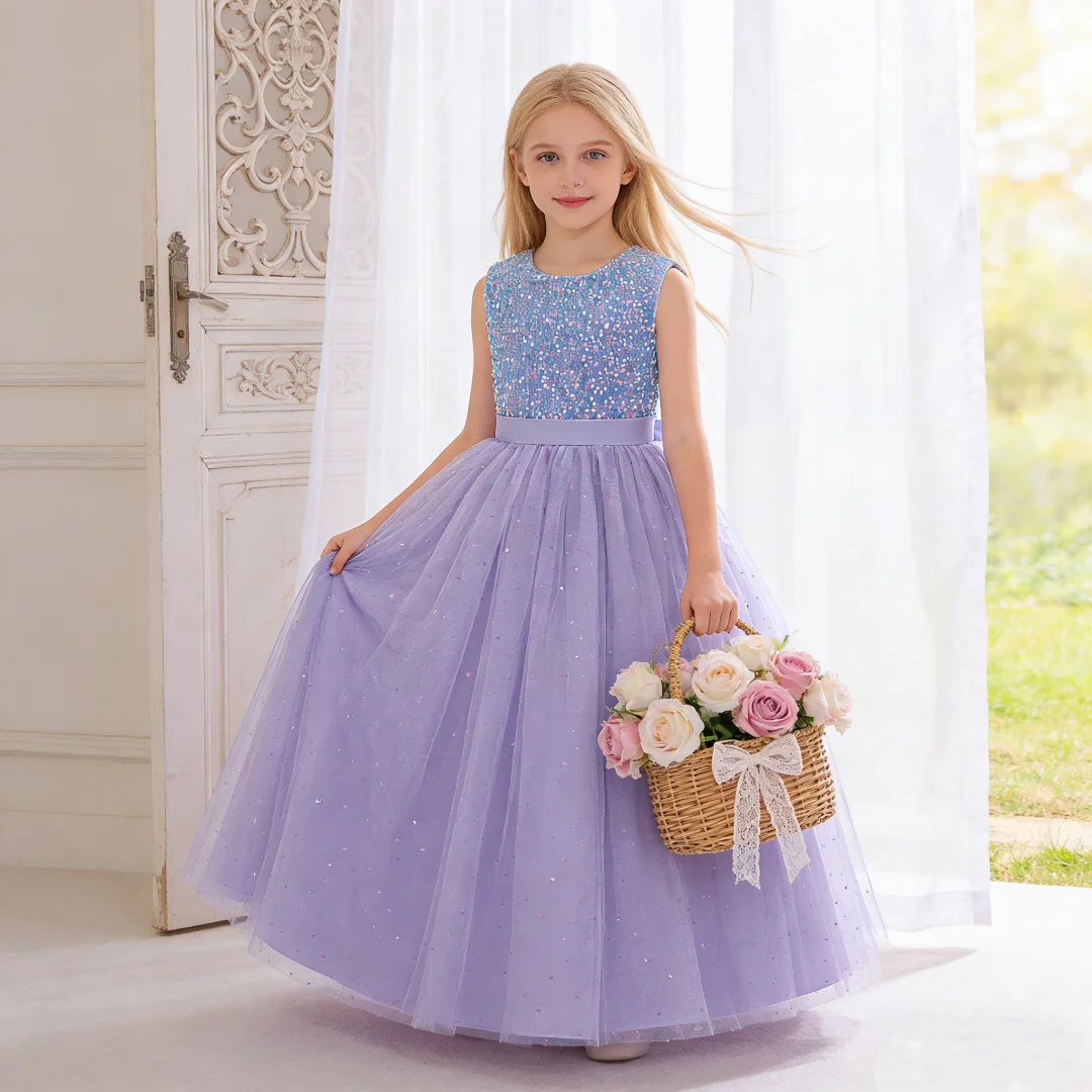 Girls long princess dress flower girl wedding dress host piano performance children's birthday fluffy tulle dress
Girls long princess dress flower girl wedding dress host piano performance children's birthday fluffy tulle dress