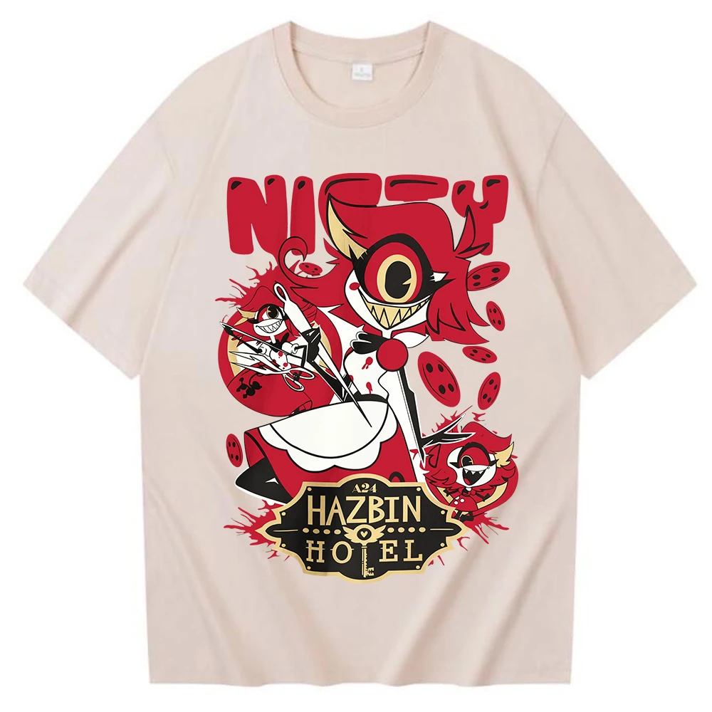 Hazbin Hotel's Beautiful DesignT-shirts for Men and Women Harajuku Short-sleeved O-neck Casual Shirts Gifts and Fashionable Tops
Hazbin Hotel's Beautiful DesignT-shirts for Men and Women Harajuku Short-sleeved O-neck Casual Shirts Gifts and Fashionable Tops