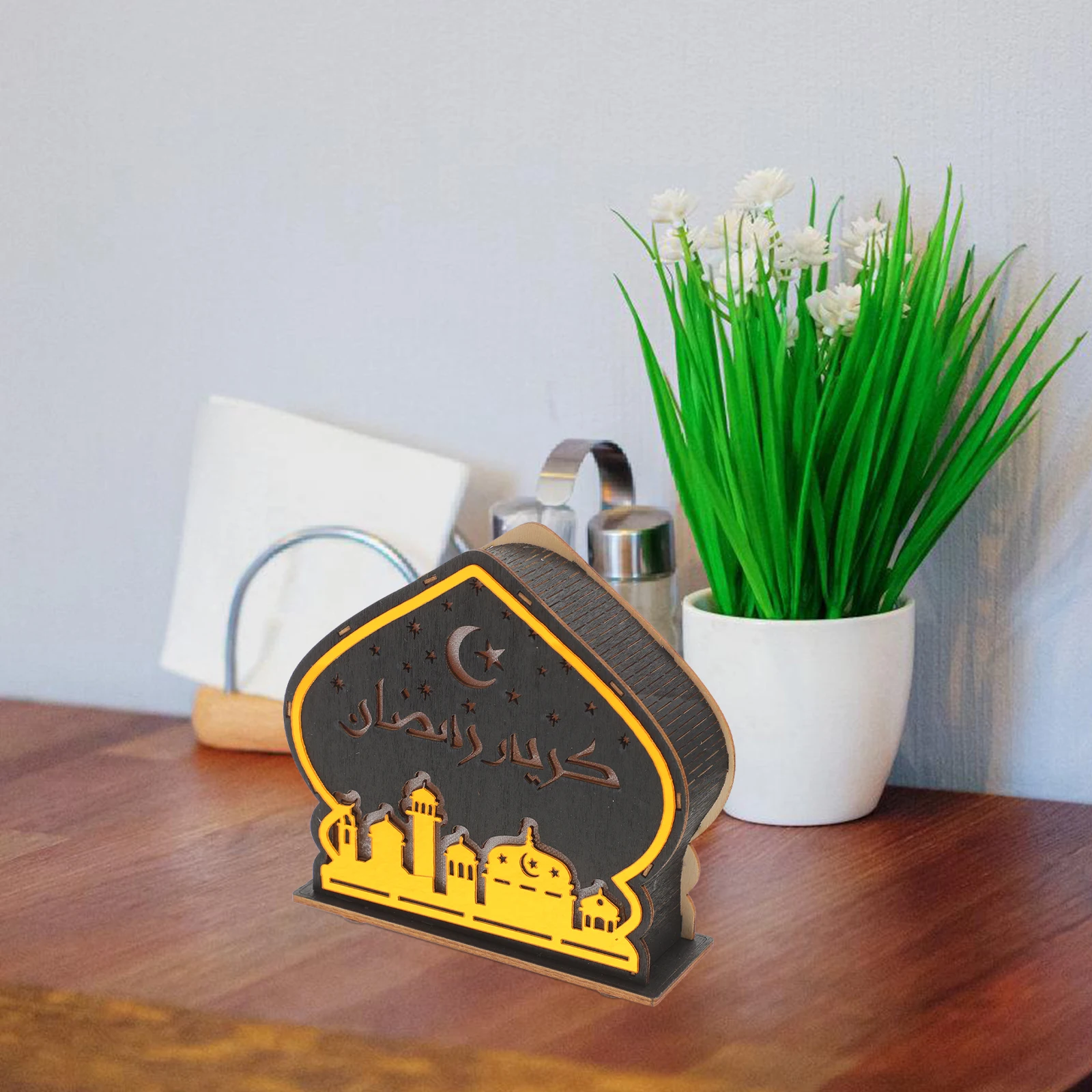 Glowing Castle naments Wooden Night Light Ramadan Lamp Black V2 Eid Gift Festive Decor Small Lights
Glowing Castle naments Wooden Night Light Ramadan Lamp Black V2 Eid Gift Festive Decor Small Lights