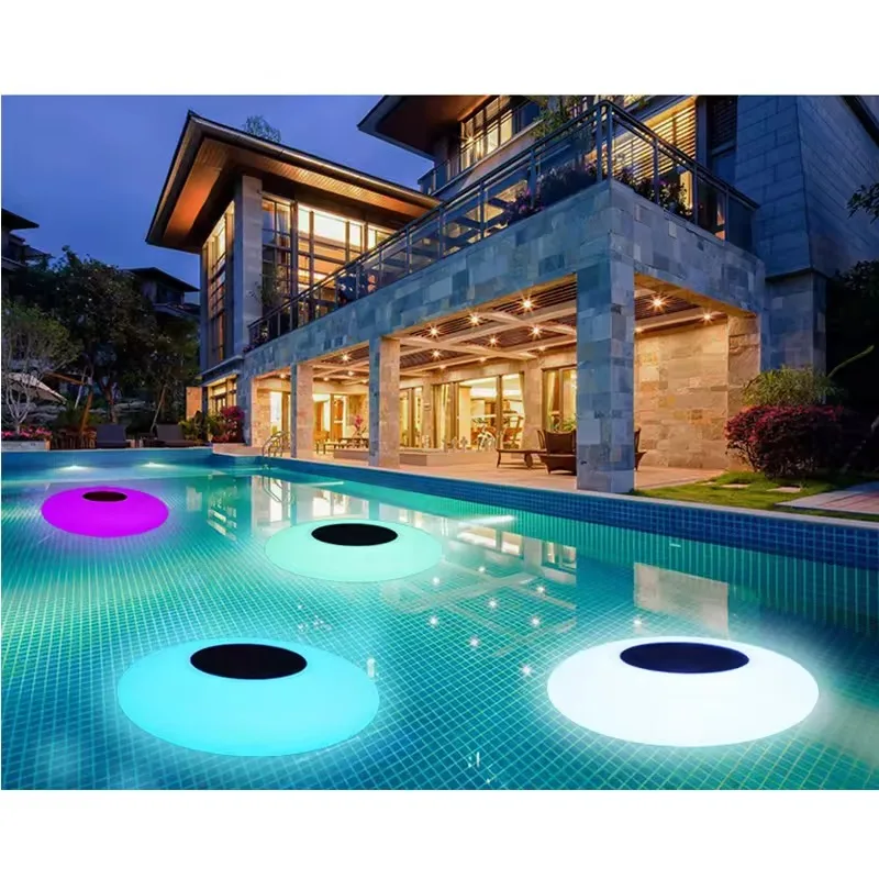 Waterproof IP67 Solar Floating Pool Lights Remote Control for Pool Parties Light up Home Outdoor led Color RGB lamp
Waterproof IP67 Solar Floating Pool Lights Remote Control for Pool Parties Light up Home Outdoor led Color RGB lamp