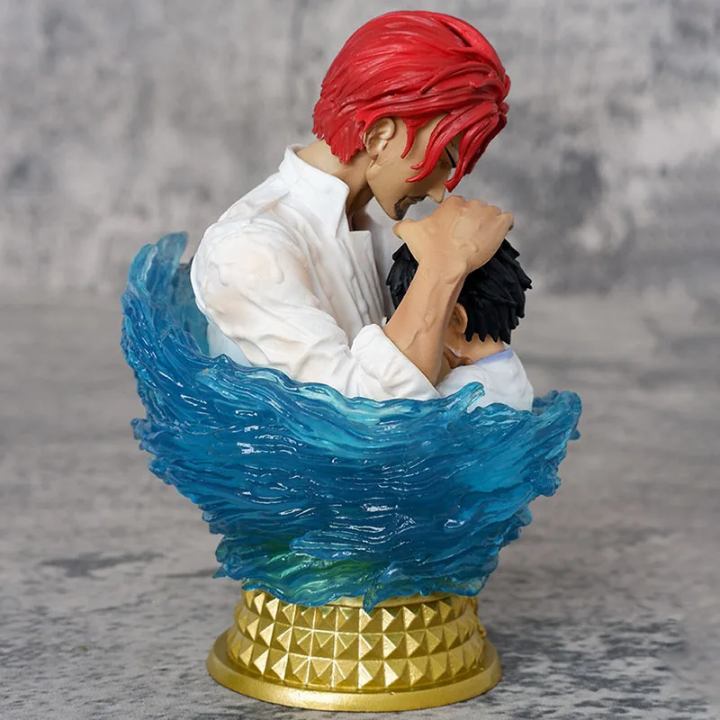 One Piece Shanks Luffy Action Figure Manga Figurine GK Statue Model Ornaments Toys 13.5cm Anime Figuras Peripheral Gift for Kids
One Piece Shanks Luffy Action Figure Manga Figurine GK Statue Model Ornaments Toys 13.5cm Anime Figuras Peripheral Gift for Kids