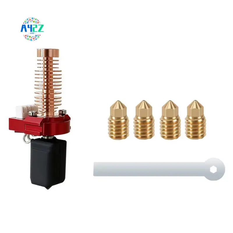 A42Z-For Flashforge Adventurer 5M Nozzle Brass 0.4 More Wear Resistance Upgrade Ad5m Hotend Heat Up Faster
A42Z-For Flashforge Adventurer 5M Nozzle Brass 0.4 More Wear Resistance Upgrade Ad5m Hotend Heat Up Faster