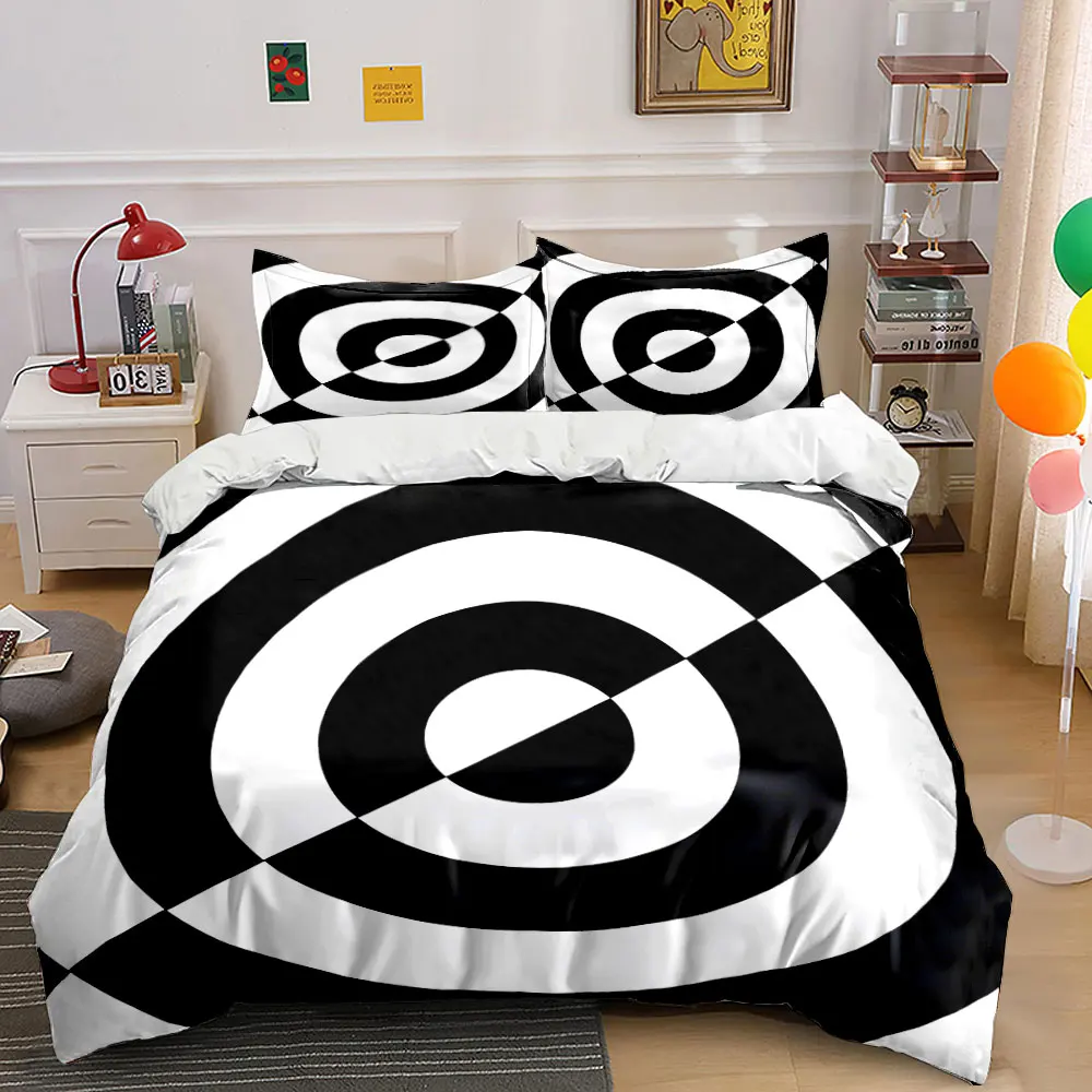 "Minimalist Monochrome Decor Set Design" Exquisite three-piece bedding set gift for kids and adults
"Minimalist Monochrome Decor Set Design" Exquisite three-piece bedding set gift for kids and adults