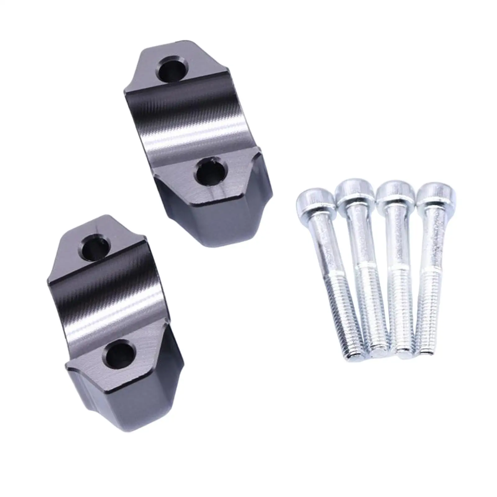 Pair Adjustable Handlebar Riser Clamp with Screw Bolts Mount Kit for 00ZE
Pair Adjustable Handlebar Riser Clamp with Screw Bolts Mount Kit for 00ZE