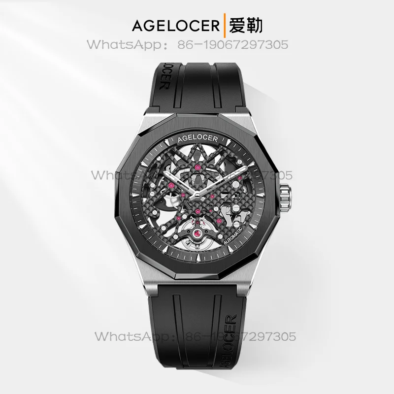 Aile AGELOCER Aigole Original Black Forest Mechanical Watch Men's Ceramic Watch for Boyfriend's Birthday Gift
Aile AGELOCER Aigole Original Black Forest Mechanical Watch Men's Ceramic Watch for Boyfriend's Birthday Gift