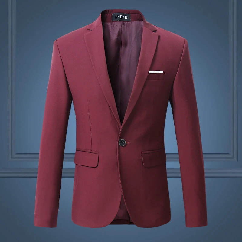 High Quality Men Solid Suit Jackets Single Buttons Business Casual Formal Wedding Groom Party Tuxedo Suit Coats Plus Size 6XL-M
High Quality Men Solid Suit Jackets Single Buttons Business Casual Formal Wedding Groom Party Tuxedo Suit Coats Plus Size 6XL-M
