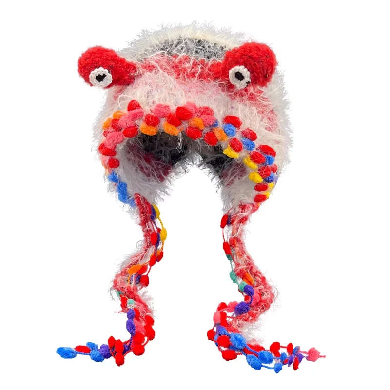 Cute little monster plush braided knitted hat women's autumn and winter thickened warm face small ear hat
Cute little monster plush braided knitted hat women's autumn and winter thickened warm face small ear hat